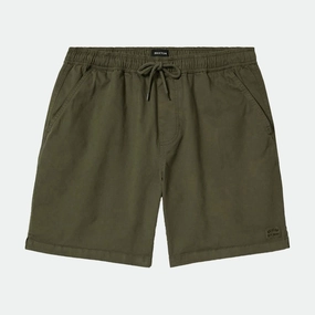 Brixton Everyday Vintage Wash Shorts - Washed Ivy Green Labels Gift Wrapping