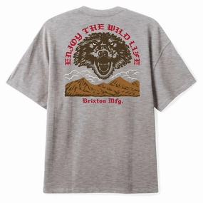 Brixton Mercy T-Shirt - Heather Grey Cosplay TV Shows