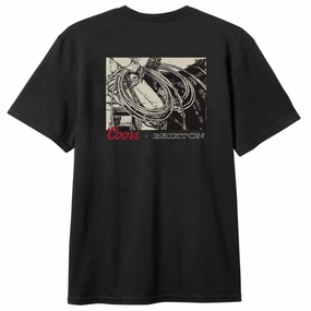 Brixton x Coors Range T-Shirt - Black Hair Care Hair Care