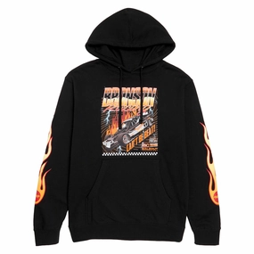 Bronson Racing Raw Hoodie - Black Fitness Trackers Workwear