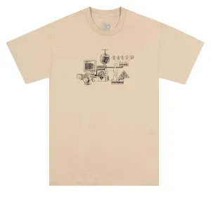Bronze 56k Locked In T-Shirt - Sand Flights Band Merch