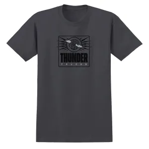 Building Materials Thunder Live Wire T-Shirt - Charcoal/Black/Grey Print Pop Culture