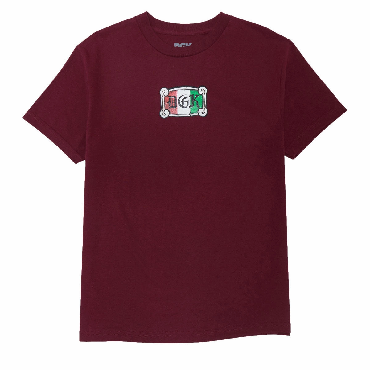 Building Materials DGK Empire T-Shirt - Burgundy Sustainable Fashion