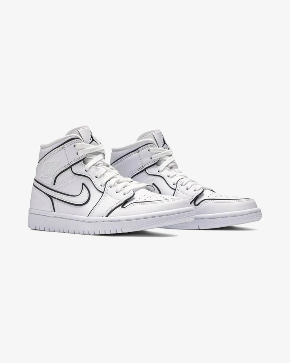 Built-In Lining NIKE AIR JORDAN1 MID SE WMNS IRIDESCENT REFLECTIVE WHITE