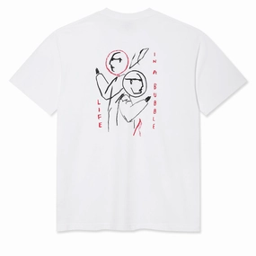 Business & Industrial Polar Life in a Bubble T-Shirt - White Versatile Pieces