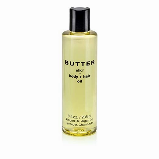 BUTTER Elixir All Natural Body   Hair Oil - 8 oz.