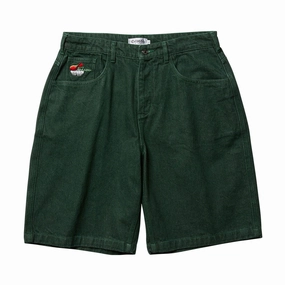 Cameras Evisen Sushi Denim Shorts - Green Industrial Clothing