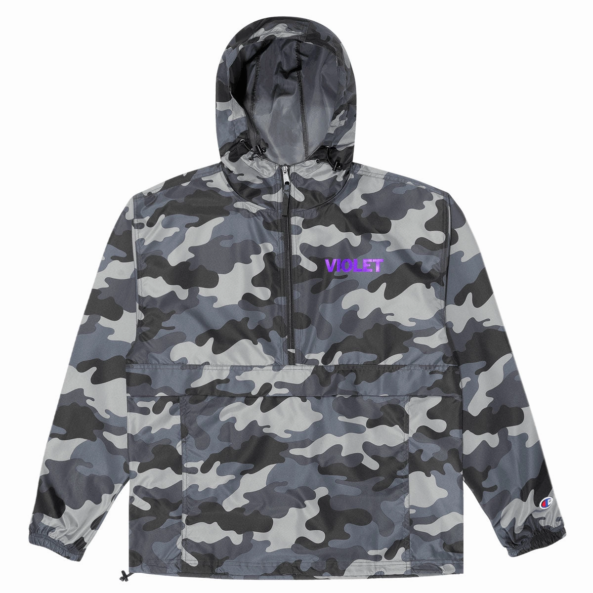 Car Parts Violet Peace Jacket - Grey Camo Phone Cases