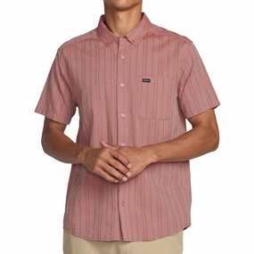 Card Games RVCA Thatll Do Stripe Shirt - Pale Mauve Model Kits