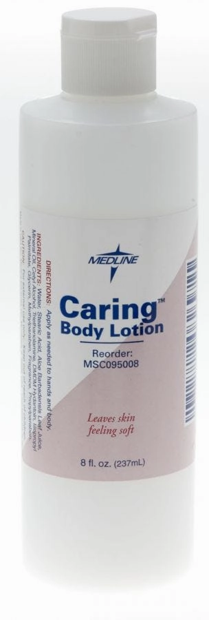Caring Body Lotion, 8 Ounces