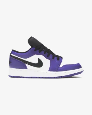NIKE AIR JORDAN1 LOW COURT PURPLE GS Dynamic Style