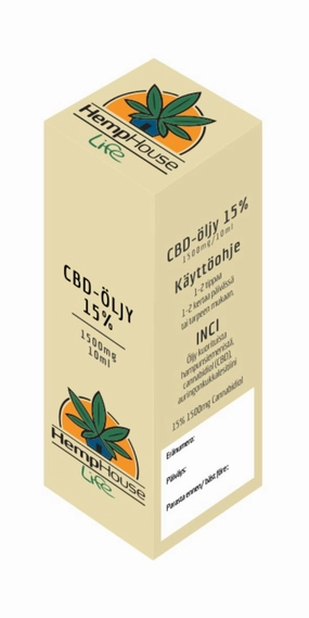 CBD Oil 15%, 10 ml