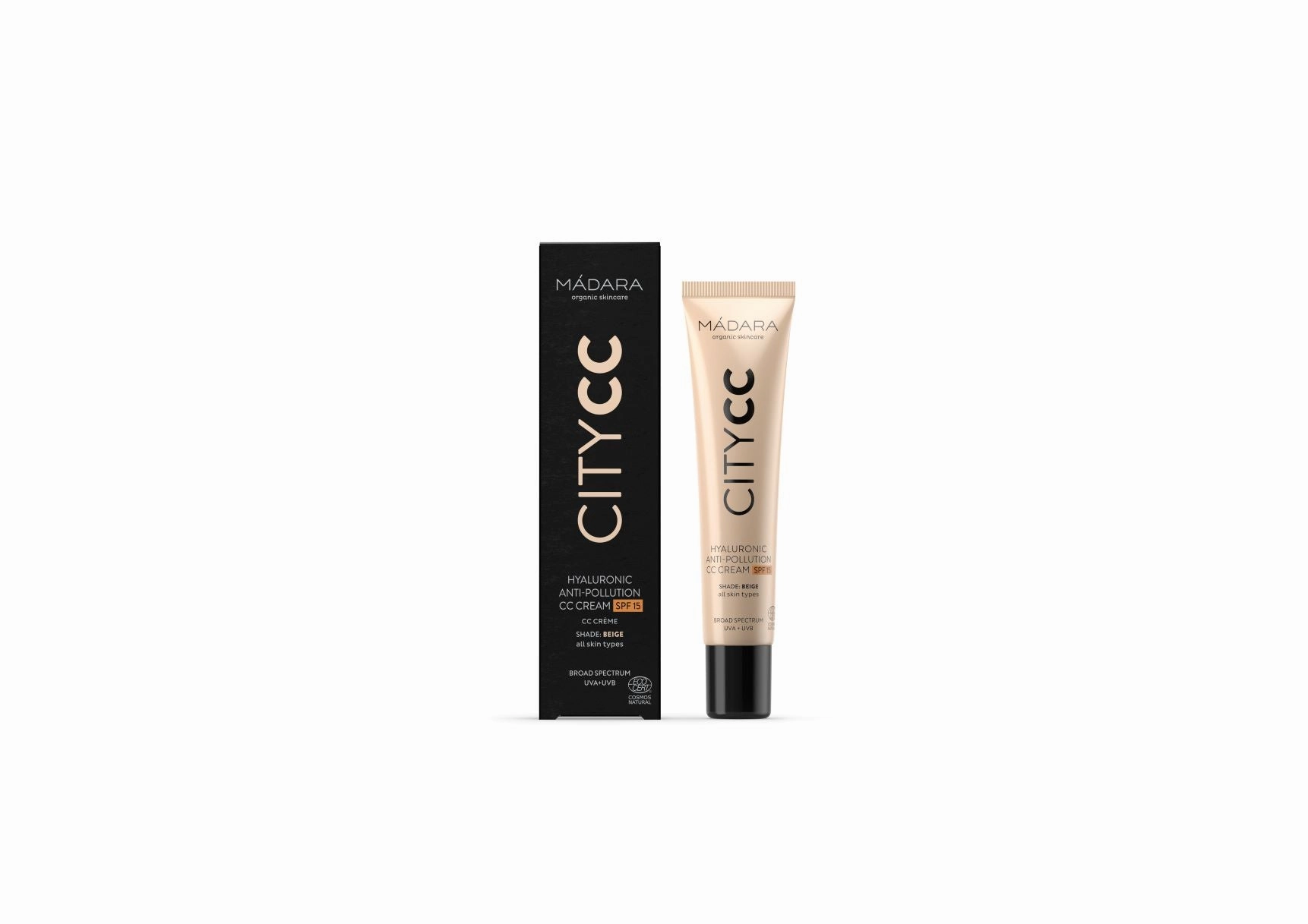 CC-Cream, Hyaluronic anti-pollution, SPF 15, beige, 40 ml