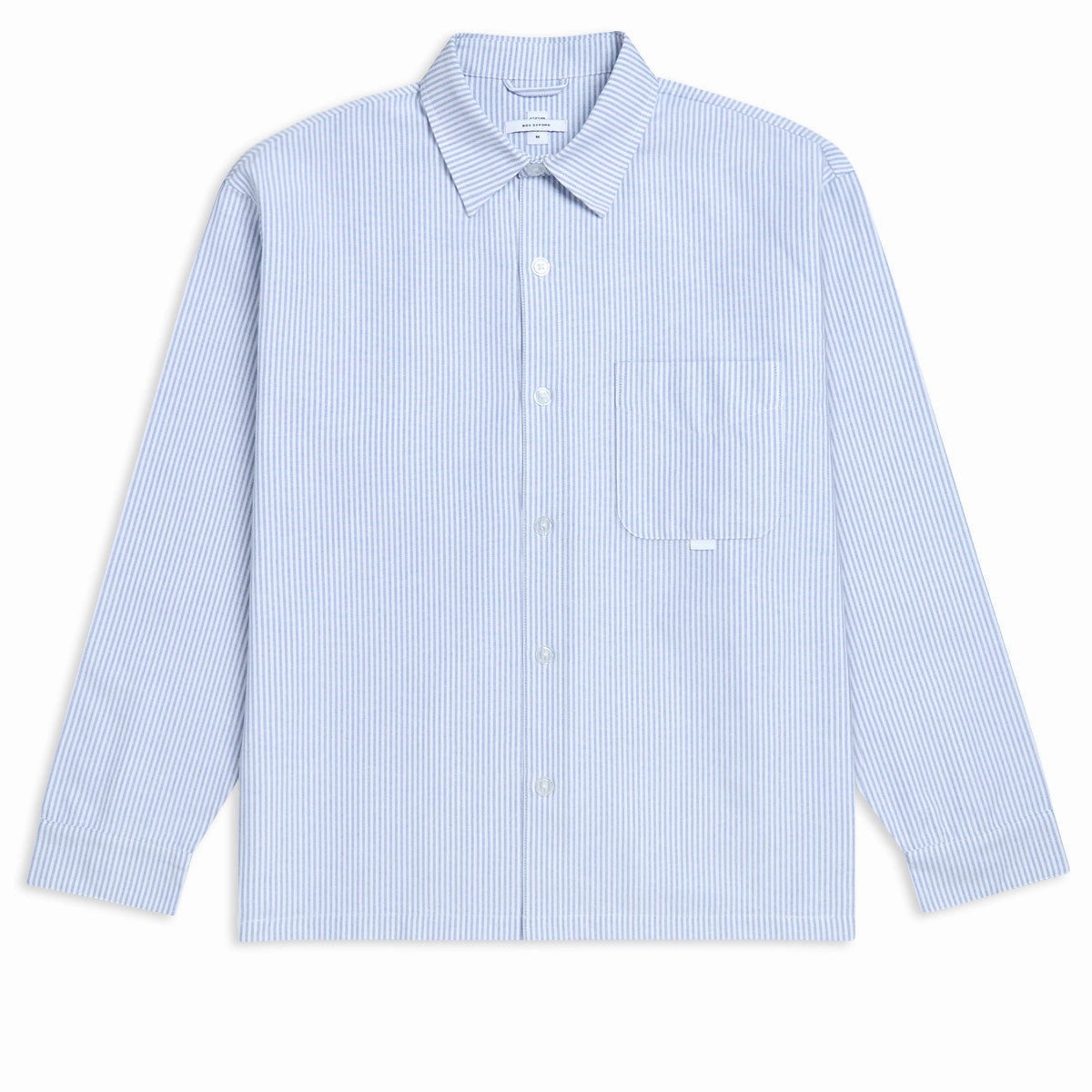 CCS Box Oxford Shirt - Blue Stripe Scarves Vitamins