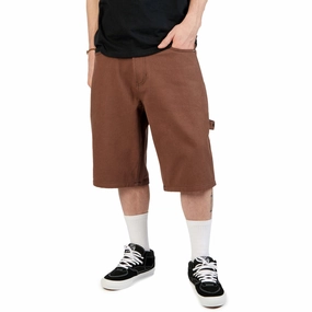CCS Hammer Loop Canvas Shorts - Brown/Black Vegetarian Video Game Accessories