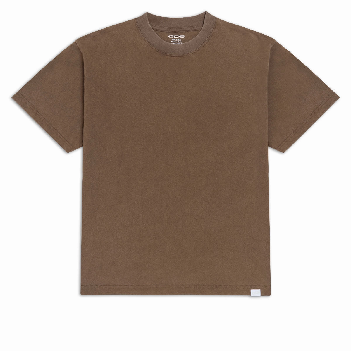 CCS Heavier T-Shirt - Vintage Brown Card Games Hockey Cards