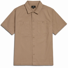 CCS Heavy Cotton Work Shirt - Khaki Dish Soap Building Materials