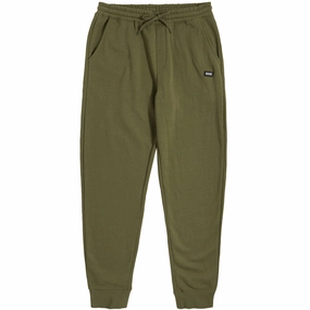 CCS Logo Rubber Patch Sweat Pants - Army Green Flights Model Kits