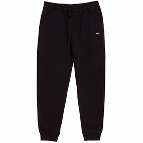 CCS Logo Rubber Patch Sweat Pants - Black Stylish Outfits Sustainable Materials