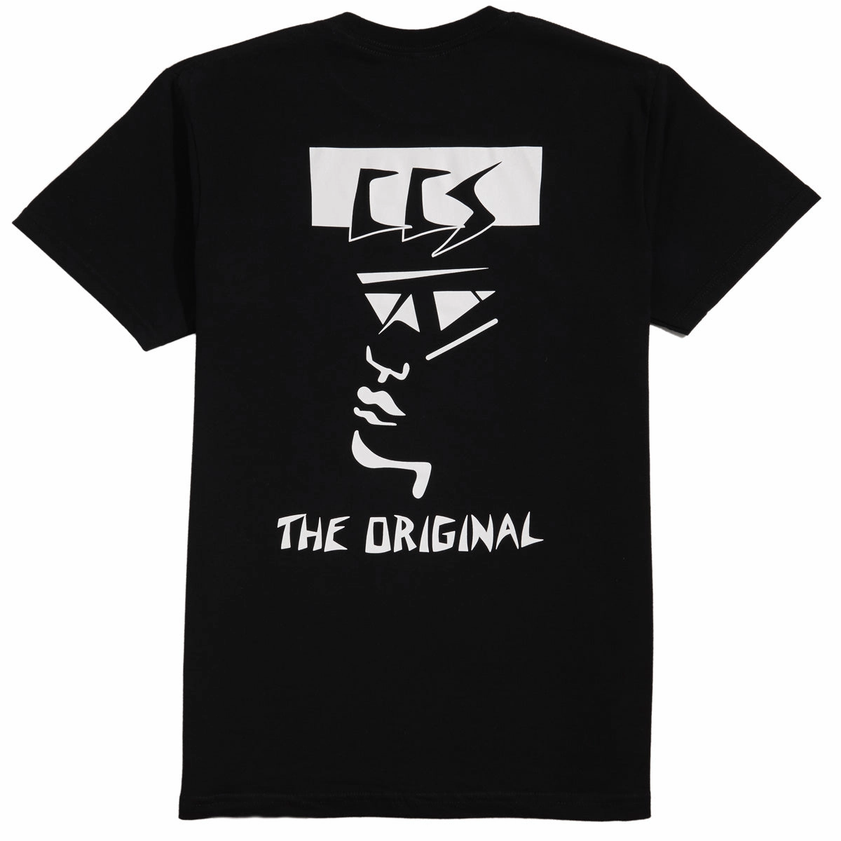 CCS OG Face T-Shirt - Black/Glow White Swim Gear Art Prints