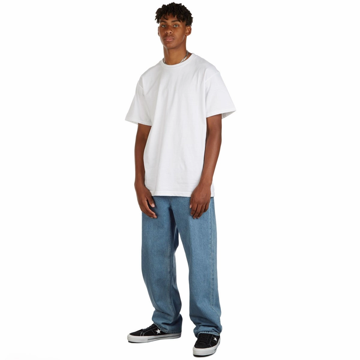 CCS Original Relaxed Denim Jeans - Rinsed Blue High-Quality Clothing Laptop Bags