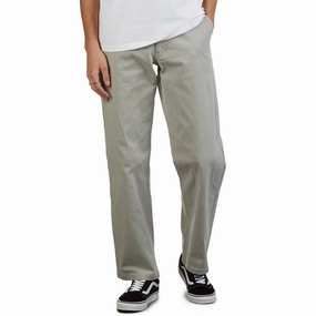 CCS Relaxed Stretch Chino Pants - Dove Grey Tickets Lookbook