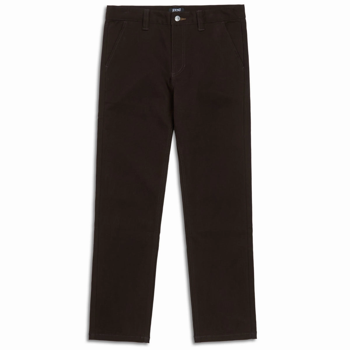 CCS Slim Stretch Chino Pants - Brown Soap Office Software
