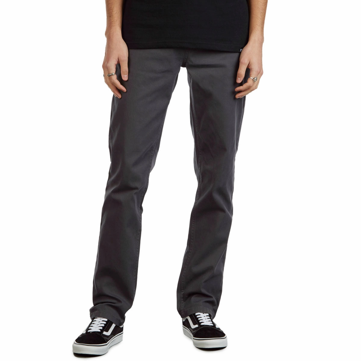CCS Slim Stretch Chino Pants - Grey Hair Styling Maps