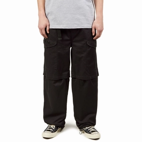 CCS Snap On Cargo Pants - Black Streetwear Janitorial Supplies