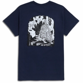 CCS Social Camouflage Bar T-Shirt - Navy Fashion Inspiration Hats