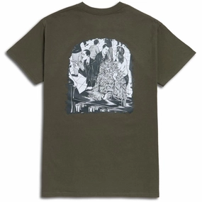 CCS Social Camouflage Bar T-Shirt - Olive Fitness Trackers Printers