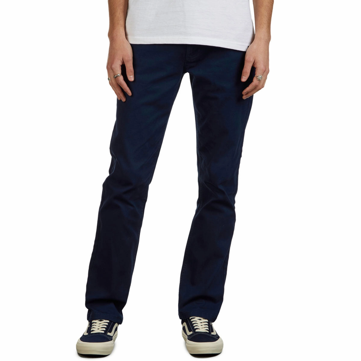 CCS Straight Stretch Chino Pants - Blue Travel Bags Pet Accessories