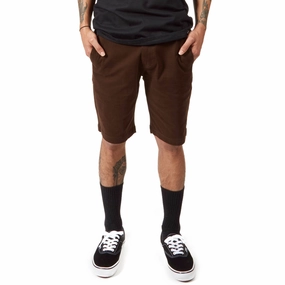 CCS Stretch Chino Shorts - Chocolate Feminine Care Sweaters