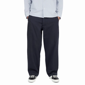 CCS Wide Leg Chino Pants - Navy Fashion Guide Running Shoes