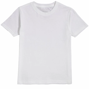 CCS Youth Basis T-Shirt - White Kindergarten Gear Organic Food