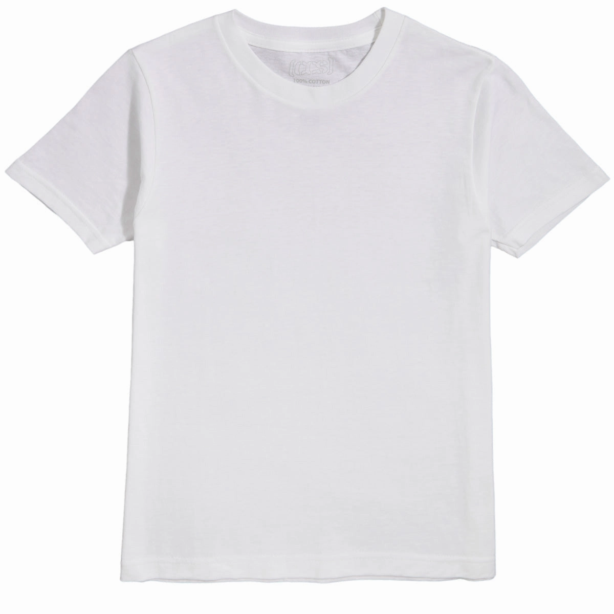 CCS Youth Basis T-Shirt - White Kindergarten Gear Organic Food