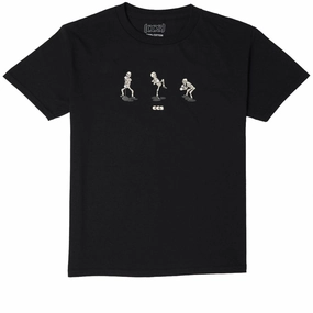 CCS Youth Vine Skeleton T-Shirt - Black/Bone/Noir Janitorial Supplies Manga