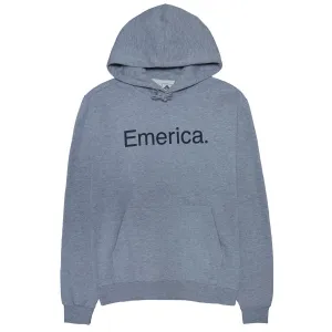 Celebrity Items Emerica Pure Logo Hoodie - Grey/Navy Electrical Supplies