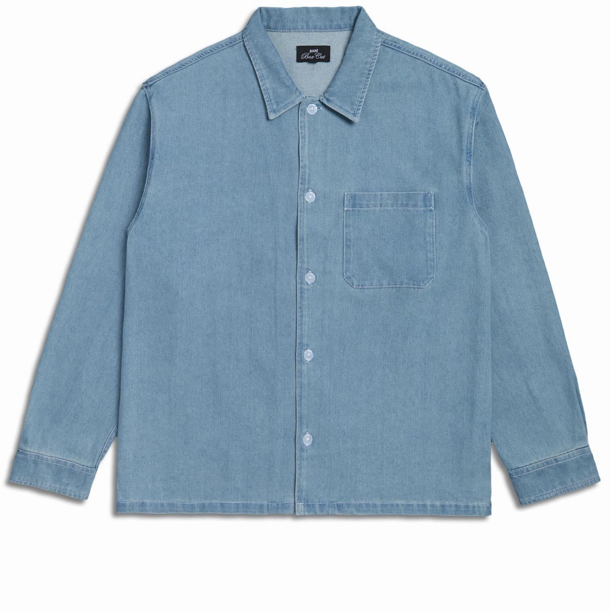 Celebrity Items CCS Box Denim Shirt - Light Blue Wool Garments