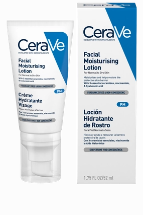 CeraVe PM Facial Moisturising Lotion 52ml