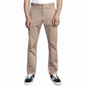 Chef Wear RVCA The Weekend Stretch Pants - Dark Khaki 2 Beauty Tools
