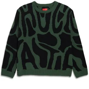 Chocolate Emiliano Knit Sweater - Green/Black Children's Shoes Fashion Inspiration