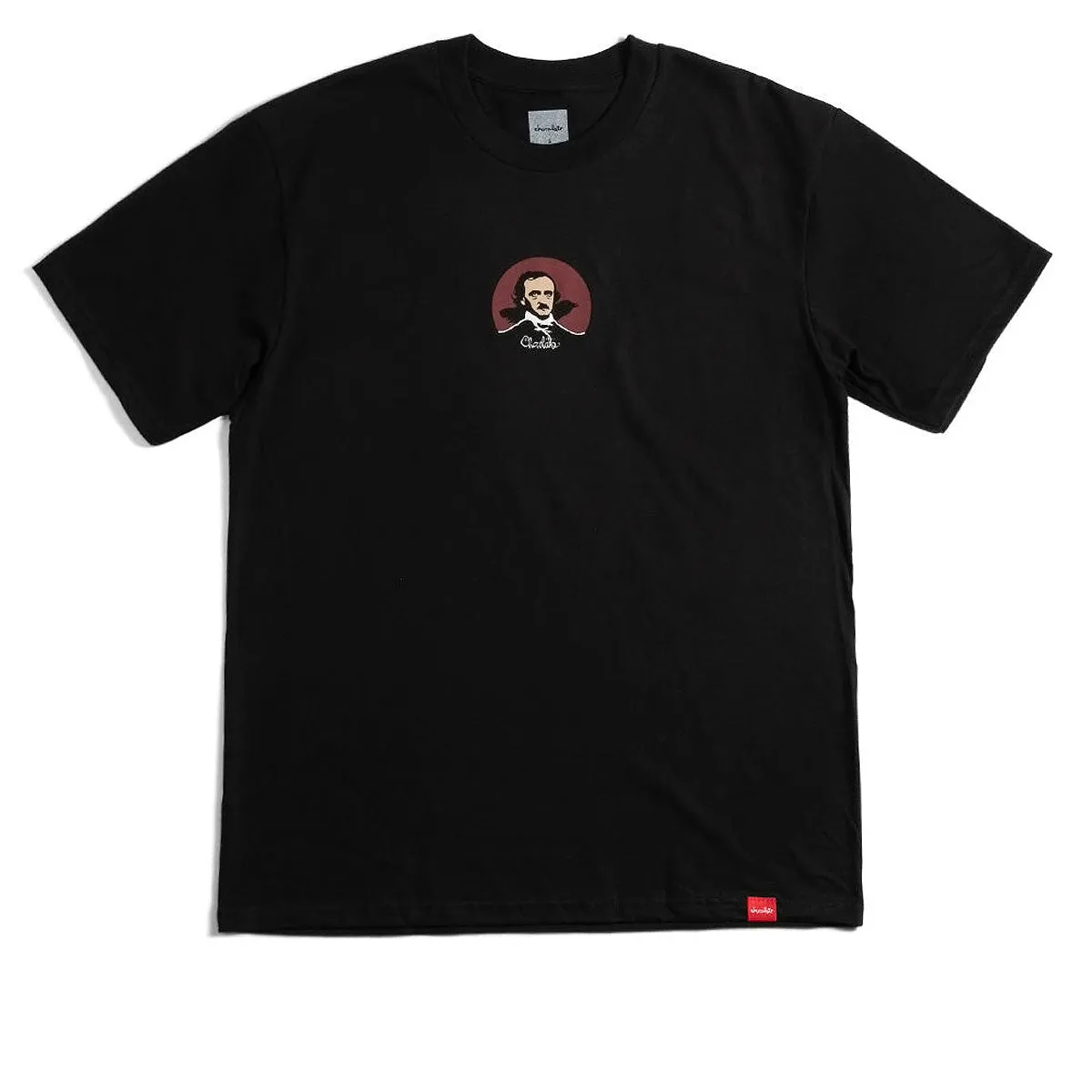 Chocolate Poe T-Shirt - Black Groceries Plants