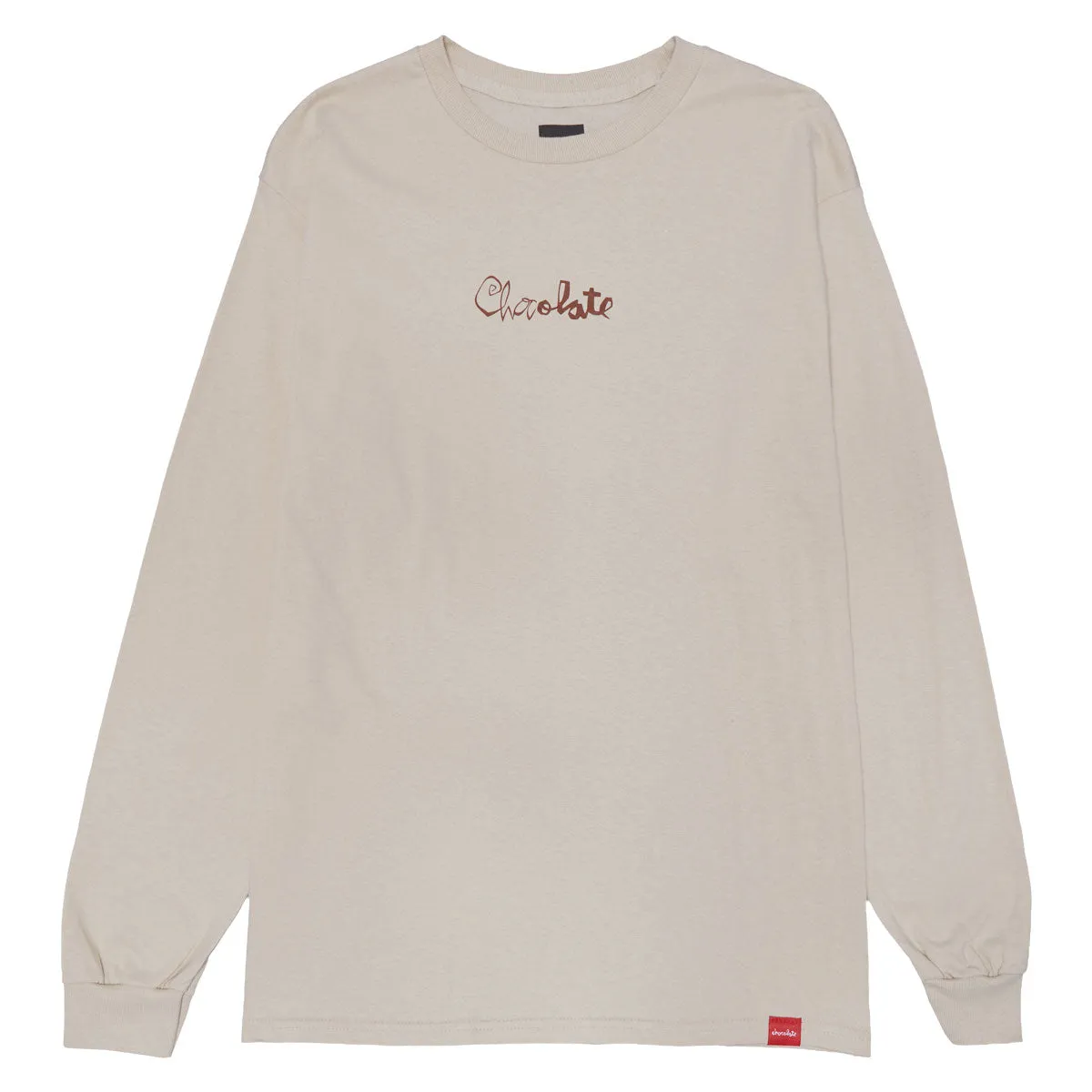 Chocolate Skrunk Long Sleeve T-Shirt - Sand Uniforms Jackets