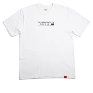 Chocolate x Waylon Too Dumb T-Shirt - White Groceries Medical Uniforms