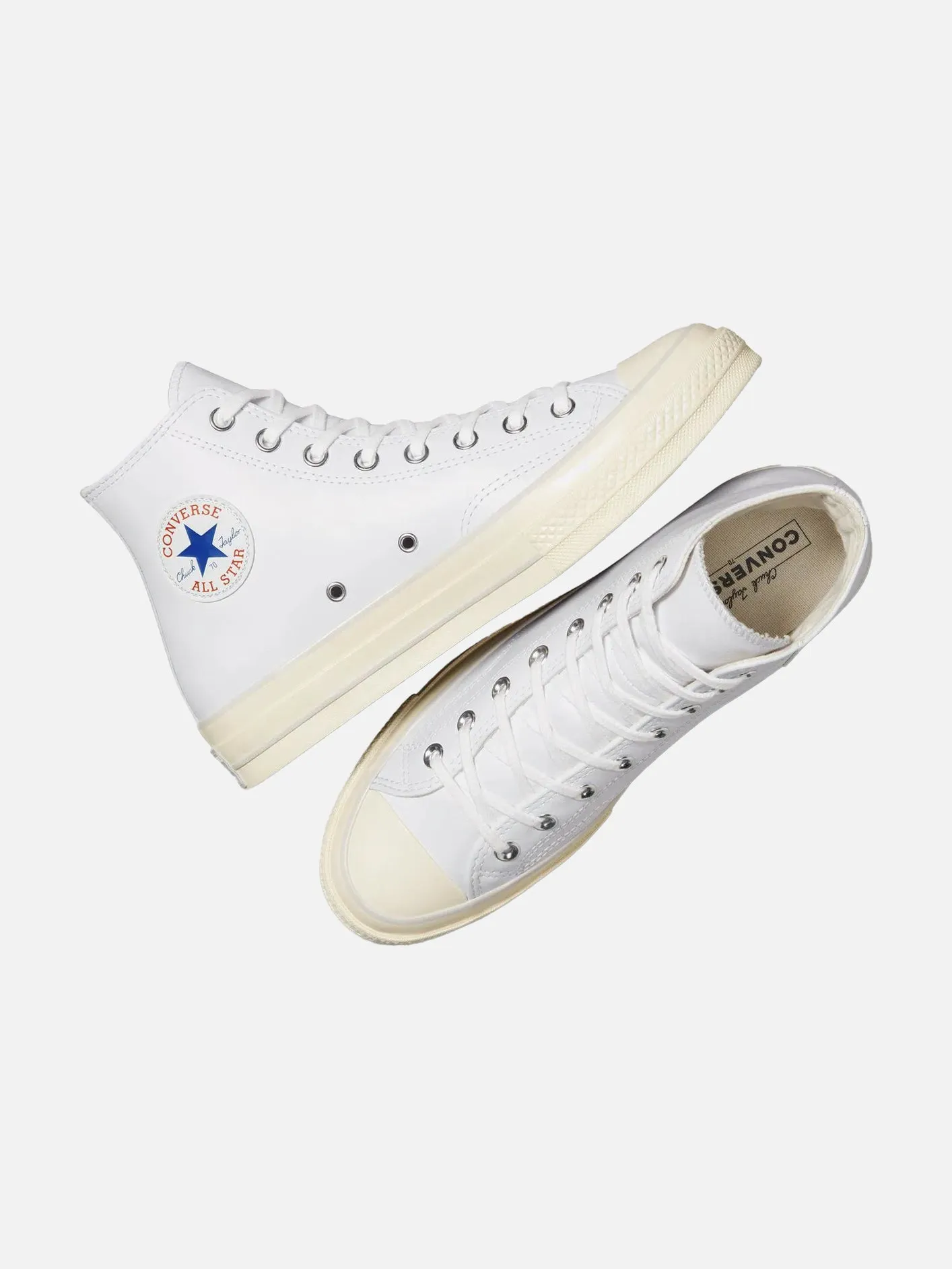 Chuck 70 Leather - White Impactful