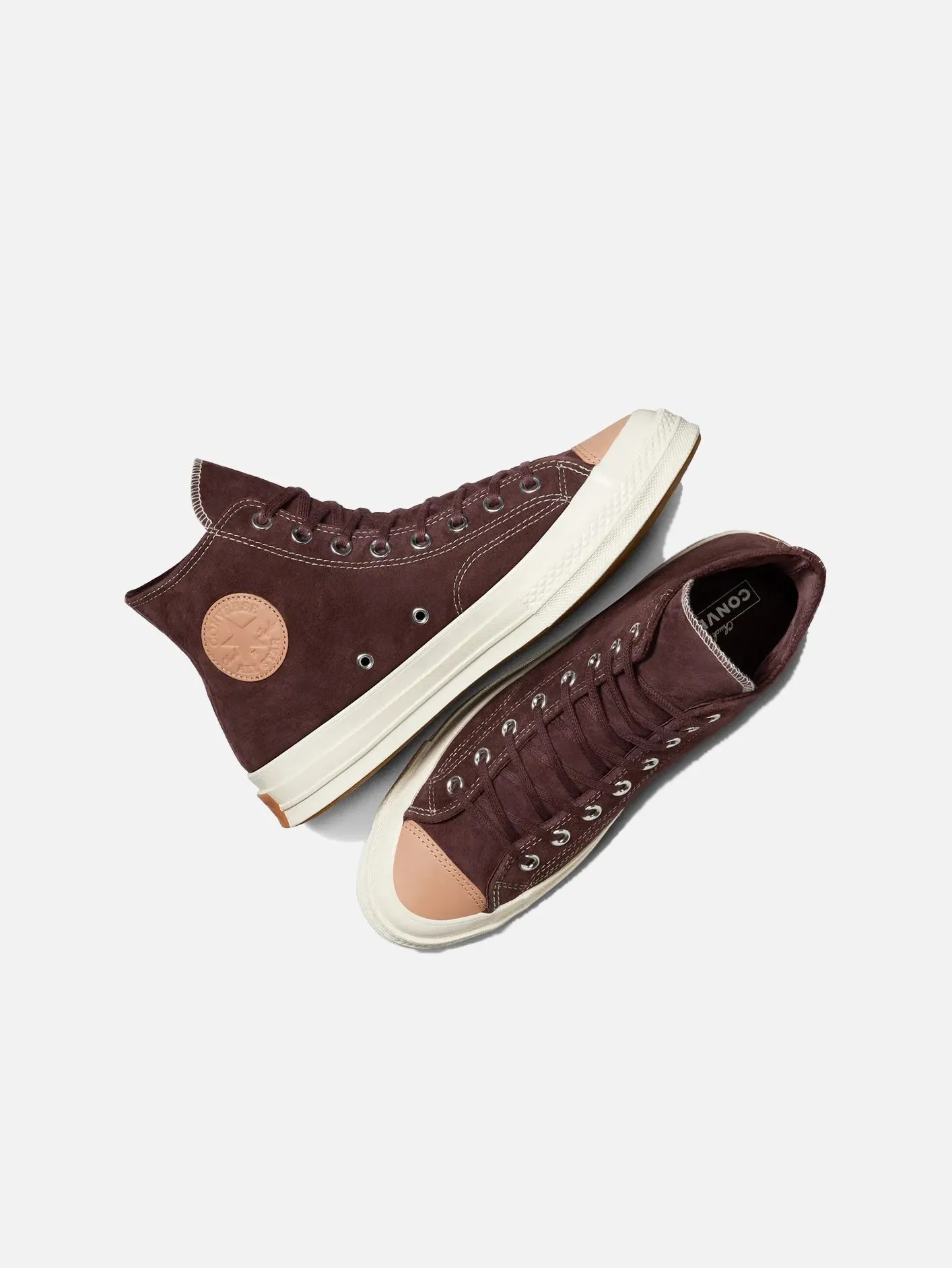 Chuck 70 Taylored Lux Hi - Brown High-traction