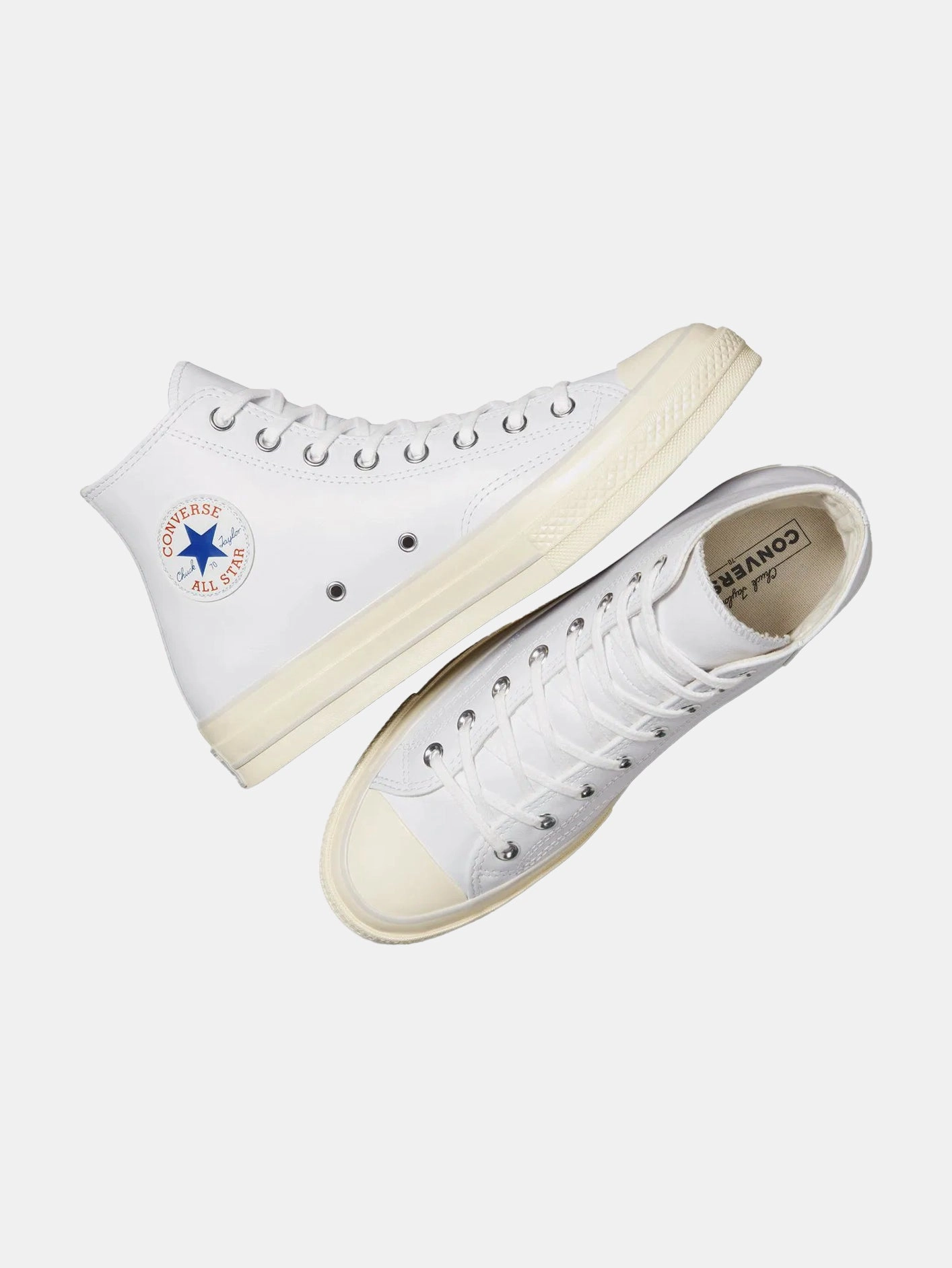 Chuck 70 Leather - White Impactful