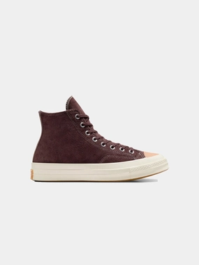 Chuck 70 Taylored Lux Hi - Brown High Ankle
