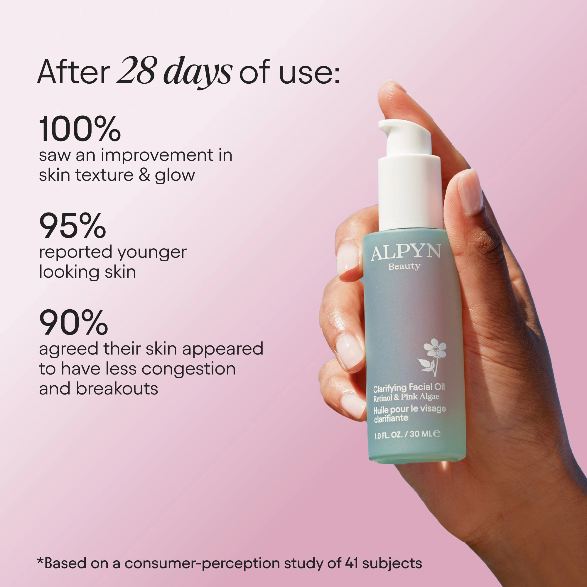 Clarifying Facial Oil With Retinol & Pink Algae